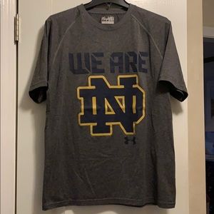 Like New Under Armour Notre Dame t shirt (medium)